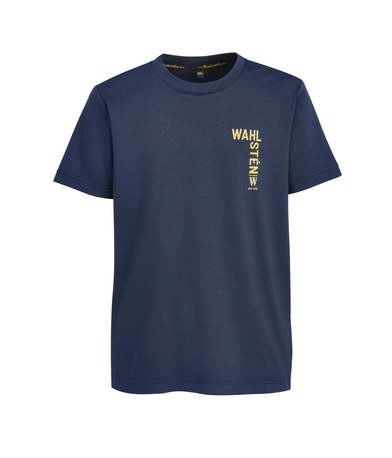 WAHLSTEN HANNAY JR BARN T-SHIRT, MÖRKBLÅ
